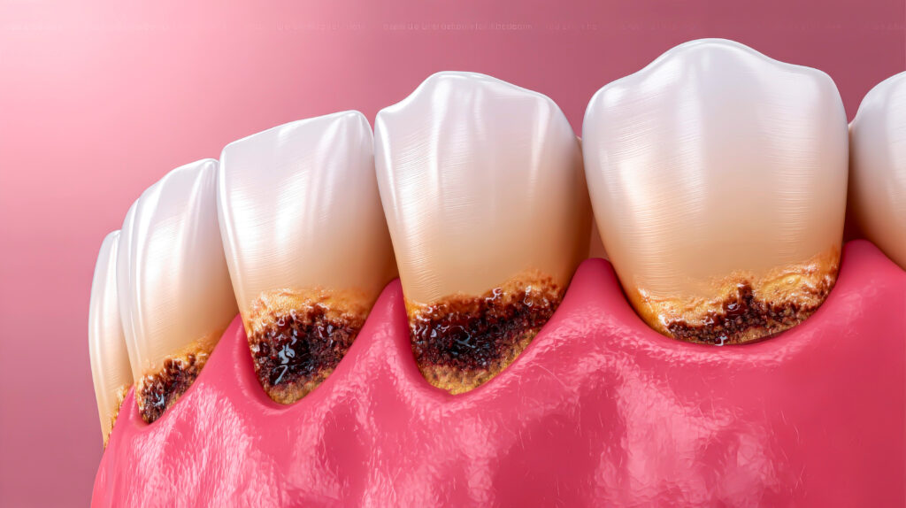 歯周病になっている歯