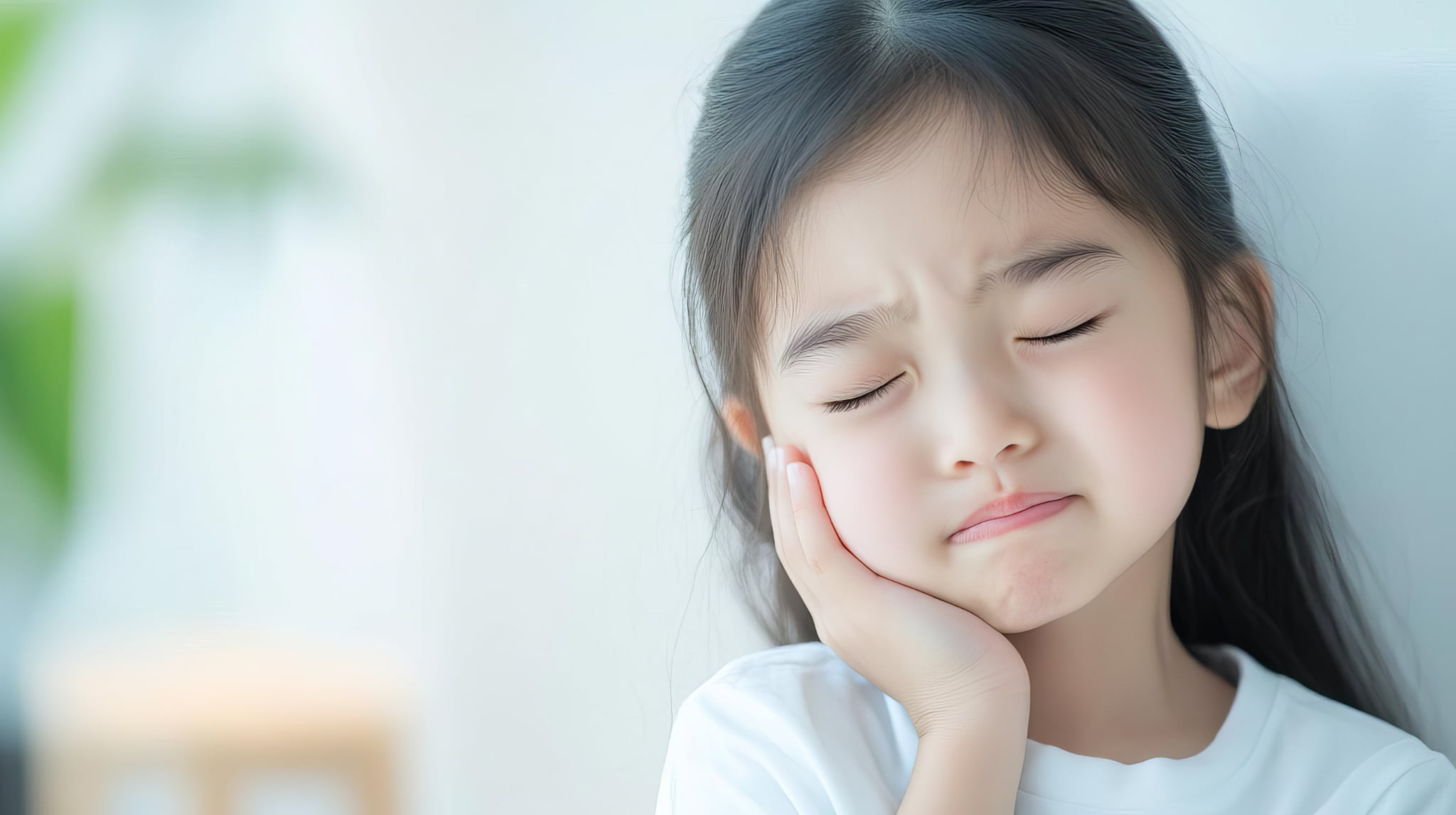 口呼吸が原因で虫歯になった子ども