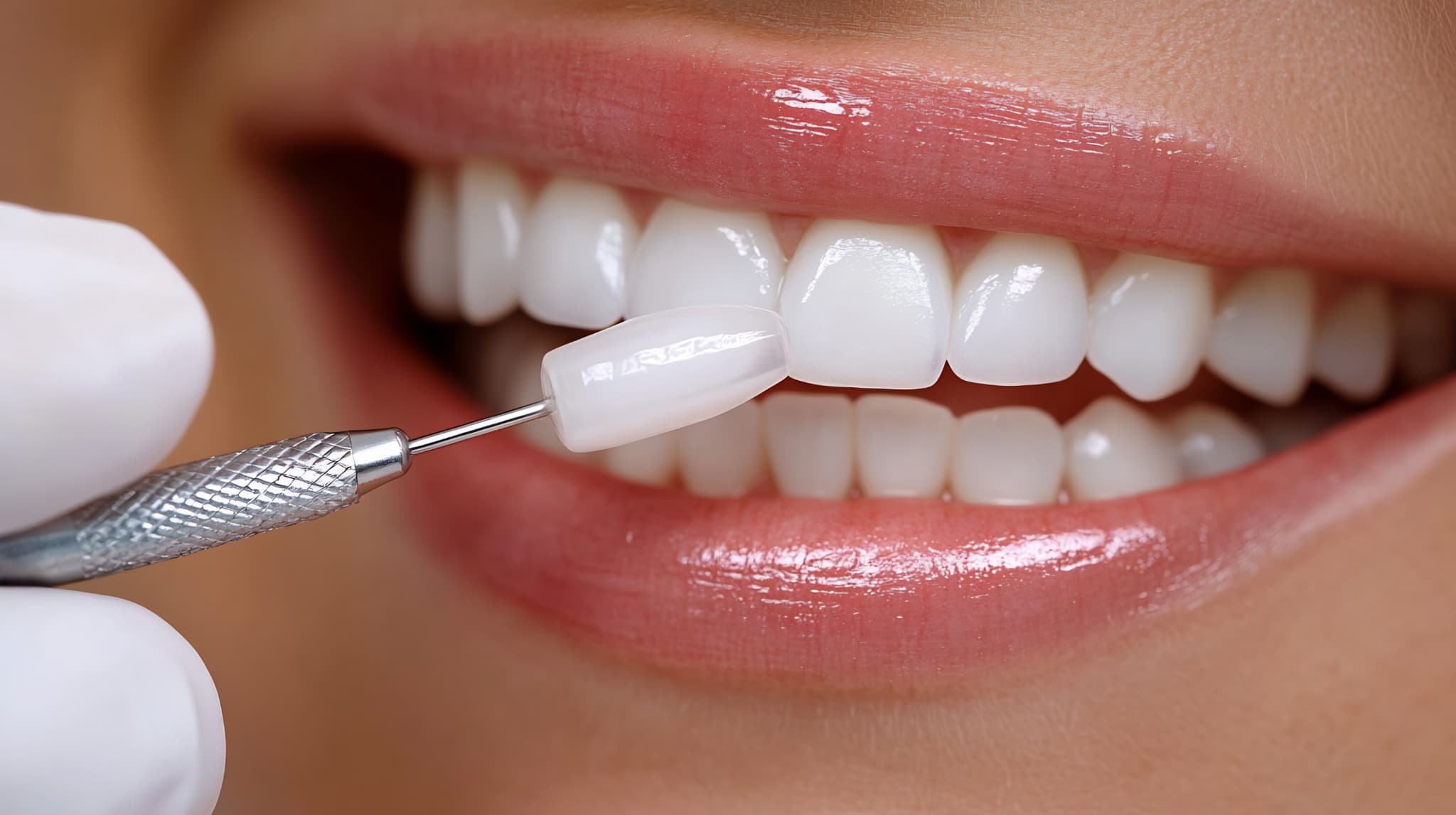 ラミネートベニアをした歯