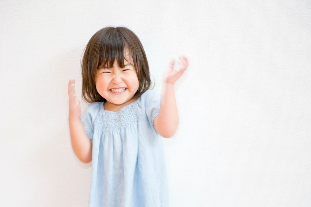 口臭の無い健康的な子ども